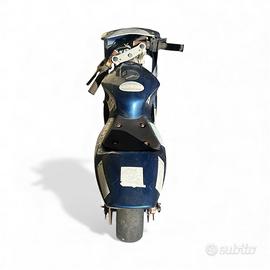 Mini moto blu