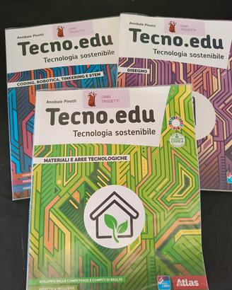 libri Tecno.edu per scuole medie