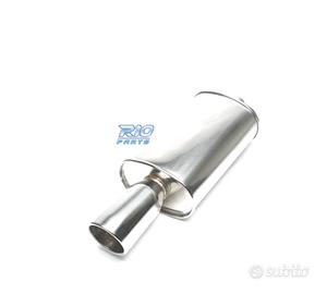 SCARICO UNIVERSALE IN ACCIAIO INOX CON UNA USCITA 