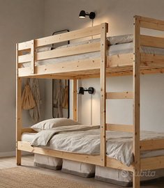 Letto a castello ikea MYDAL