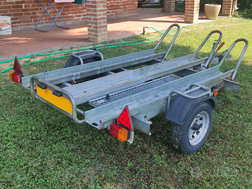 Carrello porta moto Cresci