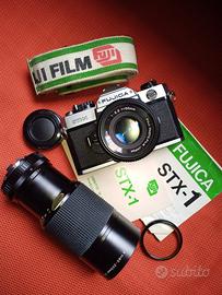 Fujica STX-1 + 2 obiettivi 