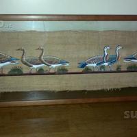 Papiro originale Egizio dipinto a mano