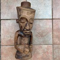 Statua in legno coppa RE Kuba