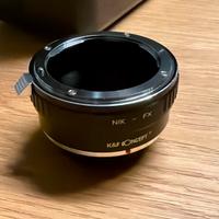 Adattatore Nikon Fuji