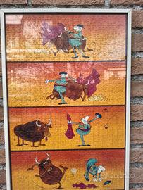 Quadro puzzle Mordillo 