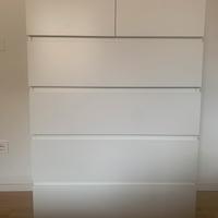 Cassettiera con 6 cassetti MALM IKEA