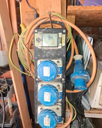 quadro elettrico cantiere generatore corrente 