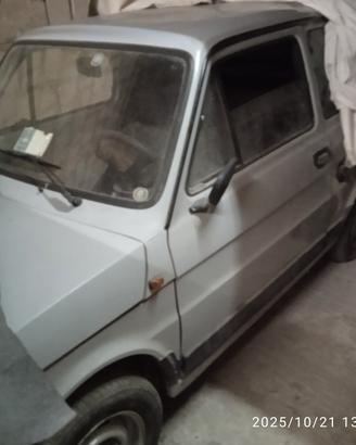 fiat 126 silver