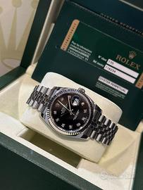 Rolex Datejust 116234 scatola e garanzia ITA 2014