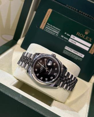 Rolex Datejust 116234 scatola e garanzia ITA 2014