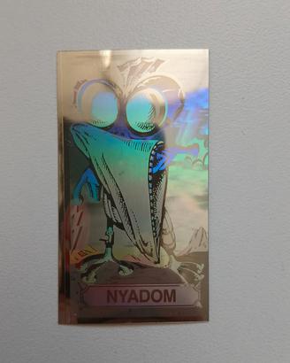 adesivo vintage riflessi cangianti monster