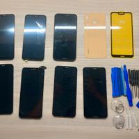 Huawei p20 lite + 6 dispaly LCD + Backcover rosa