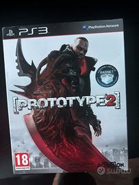 Prototype 2 gioco piu ststuetta e fumetti Ps3