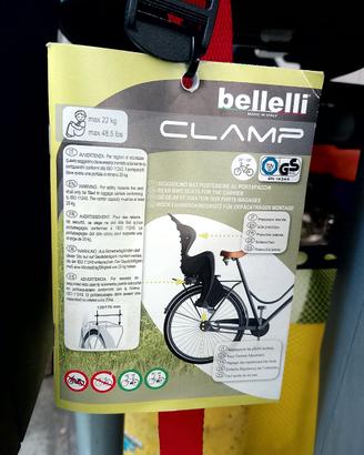 Seggiolino bimbo per bici