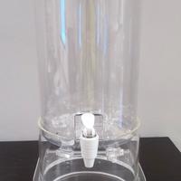 Dispenser distributore bibite succhi in plexiglas