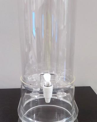 Dispenser distributore bibite succhi in plexiglas
