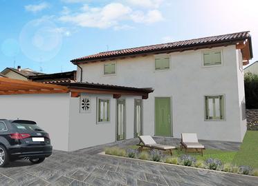 Casa singola al grezzo Montecchio Maggiore centro