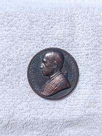 Medaglia commemorativa Papa Pio XII