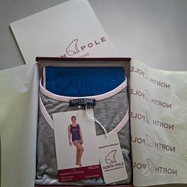 Pigiama donna estivo due pezzi in cotone jersey 
