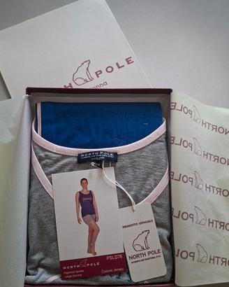 Pigiama donna estivo due pezzi in cotone jersey 