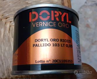 12 CONF. VERNICE ML. 50 METALLIZZATA ORO RICCO