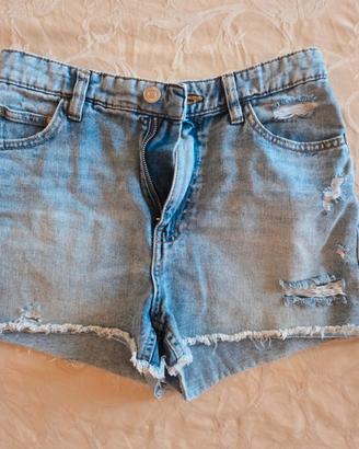 pantaloncini di jeans
