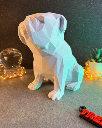Statua bulldog inglese