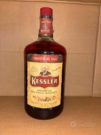 Kessler American Blended Whiskey bottiglie vintage