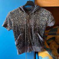 T-shirt con cappuccio Patrizia Pepe