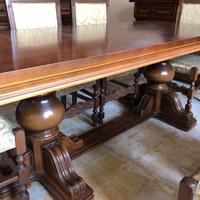 Tavolo in legno marrone Vintage