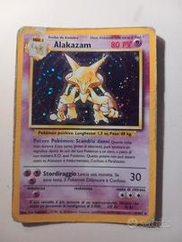 alakazam 1/102 set base carte pokemon