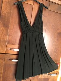 Abito elegante scollato/incrociato davanti/dietro