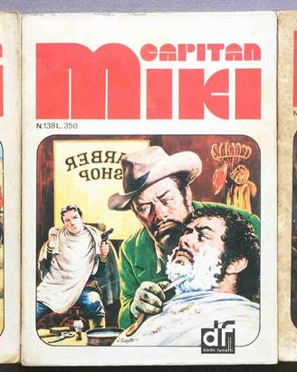 Capitan Miki (Miki Gigante). Lotto 3 copie - 1976