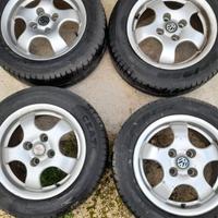 KIT 4 Cerchi In Lega VW Golf MK1 2 GTI UP! Polo +