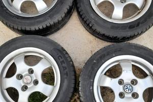 KIT 4 Cerchi In Lega VW Golf MK1 2 GTI UP! Polo +