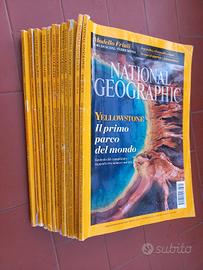 NATIONAL GEOGRAPHIC Italia  12 num.tra il 2016 /18