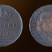 moneta due sicilie  10 tornesi