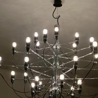 lampadario floss 2097/ 30 luci  Gino Sarfatti