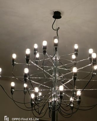 lampadario floss 2097/ 30 luci  Gino Sarfatti