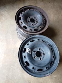  4 cerchioni in ferro da Seat Ibiza 