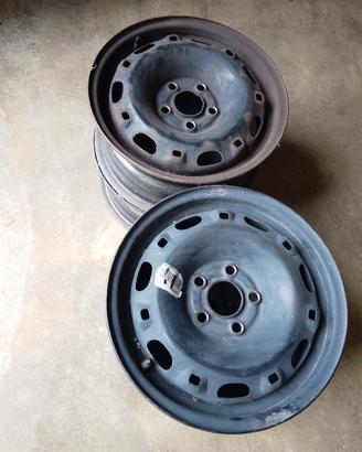  4 cerchioni in ferro da Seat Ibiza 