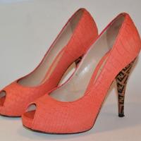 scarpe tacco pitone Fendi 