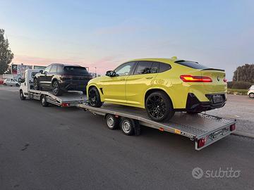 Trasporto auto da Catania verso Nord Italia ed Eur