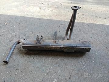 marmitta ,silenziatore fiat X1/9 e bertone