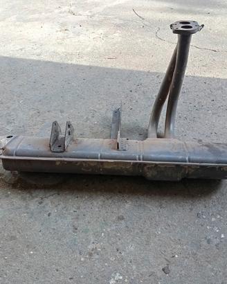 marmitta ,silenziatore fiat X1/9 e bertone