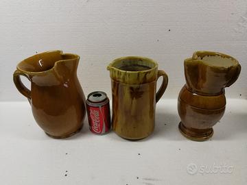 Antiche vecchie ceramiche Pugliesi Grottaglie orci