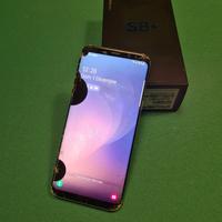 Samsung S8 + vetro anteriore rotto per ricambi 