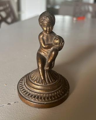 Statuetta antica in bronzo