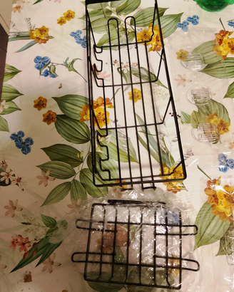 Mensola bagno con accessori